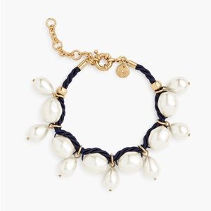 Talbots baroque glass pearl bracelet.